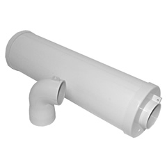 Beam Central Vac 030186 Sound Off Central Vac Muffler - White