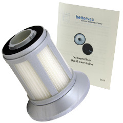 Bissell Zing & Powerforce Bagless Canister Vacuum Filter #1613056 Bundled With Use & Care Guide