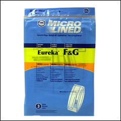 Eureka F & G 260F Micro Lined Vacuum Bags - 3 pack
