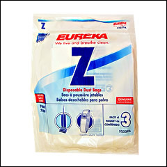 Eureka Z 52339 Vacuum Bags - 3 pack