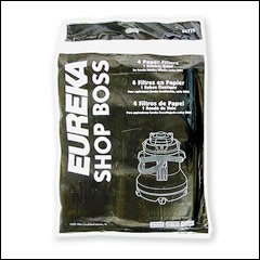 Eureka 54775 Wet/Dry Vac Vacuum Bags - 4 pack