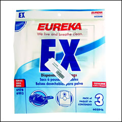Eureka EX 60284 Vacuum Bags - 3 pack
