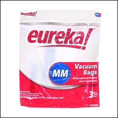Eureka MM 60295 Vacuum Bags - 3 pack