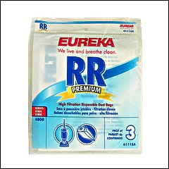 Eureka RR 61115 Vacuum Bags - 3 pack