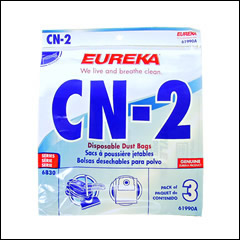 Eureka CN-2 61990 Vacuum Bags - 3 pack