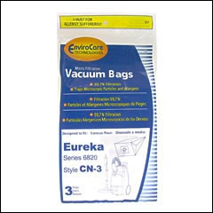 Eureka CN-3 1430 Vacuum Bags - 3 Pack