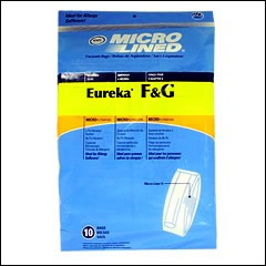 Eureka F & G 1476-10 Microlined Vacuum Bags - 10 Pack