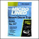 General Electric 140 CN-1 Vacuum Bags - 3 pack