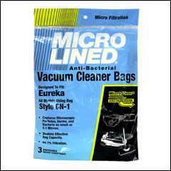 General Electric 140 CN-1 Vacuum Bags - 3 pack