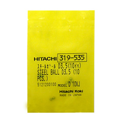 Hitachi 319535 Steel Ball  10 piece