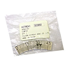 Hitachi 322892 Scale Bevel
