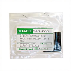 Hitachi 949866 Roll Pin D3x30 (10 pc)