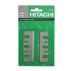 Hitachi 324289 3 1 4 inch HSS Planer Blades  1 pair
