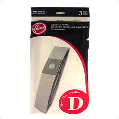 Hoover Type D Vacuum Cleaner Bags - 4 pack