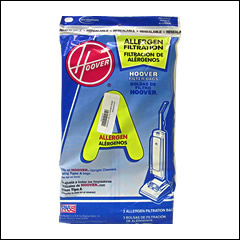 Hoover Allergen Vacuum Cleaner Bags - 3 pack
