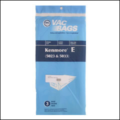 Kenmore 5023 and 5033 Vacuum Bags