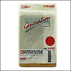 Kirby Generation 3 G3 Vacuum Bags #197289- 3 Pack