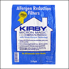 Kirby 205803 Allergen Vacuum Bags - 2 pack