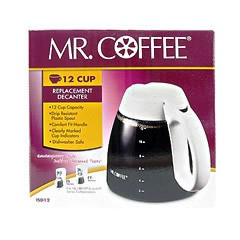 Mr. Coffee ISD12 12 Cup Decanter - White
