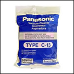 Panasonic Type C-13 Vacuum Bags - 5 pack