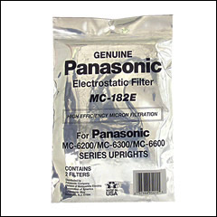 Panasonic MC182E Micron Filter