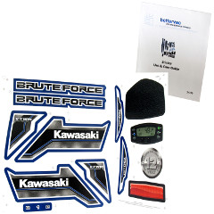 Power Wheels CDD20 Kawasaki Bruteforce Decal Sheet #3900-3619 Bundled With Use & Care Guide