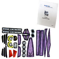Power Wheels DWR12 Dune Extreme Decal Sheet #3900-5204 Bundled With Use & Care Guide