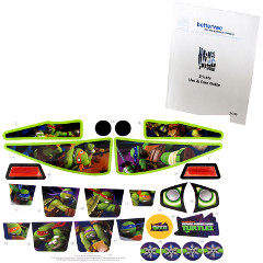 Power Wheels CDY12 Teenage Mutant Ninja Turtles Decal Sheet #CDY12-0310 Bundled With Use & Care Guide