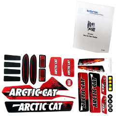 Power Wheels W8675 Arctic Cat Prowler Decal Sheet #W8675-0311 Bundle With Use And Care Guide