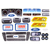 Power Wheels X0069 Ford F-150 FX4 Decal Sheet X0069-0310