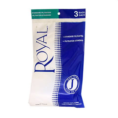 Royal 040447 Type J Vacuum Bags - 3 Pack