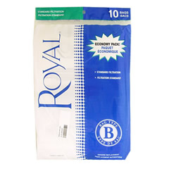 Royal 066247 Type B Vacuum Bags - 10 Pack