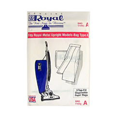 Royal 088147 Type A Vacuum Bags - 3 Pack
