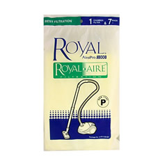 Royal RY1100 Type P Royalaire Vacuum Bags and Chamber Filter