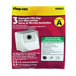 Shop Vac 906-67-00 Type A Vacuum Bags