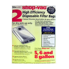 Shop Vac 906-71-00 Drywall Vacuum Bags