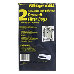 Shop Vac 906-72-00 Drywall Vacuum Bags